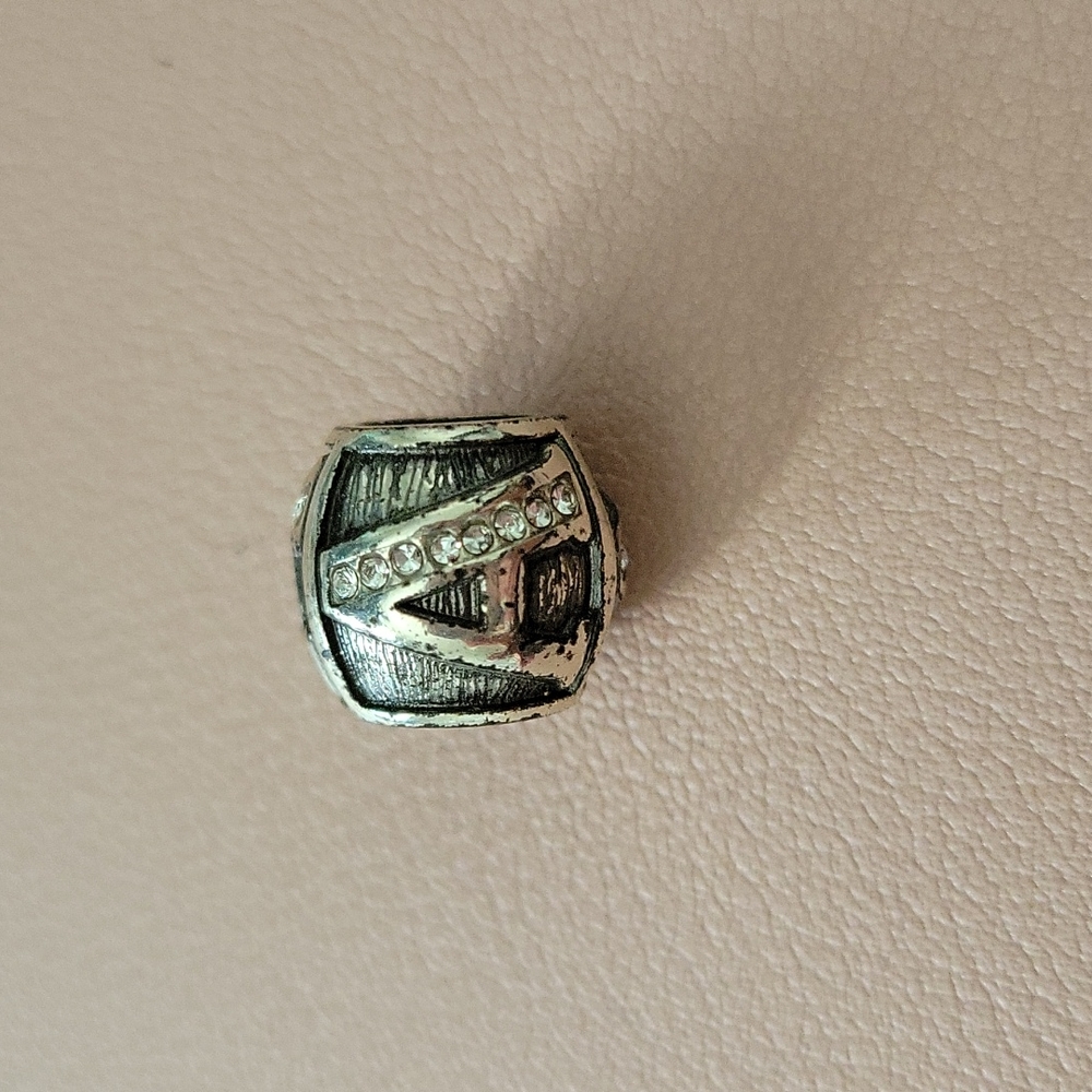 Brighton letter A initial bead